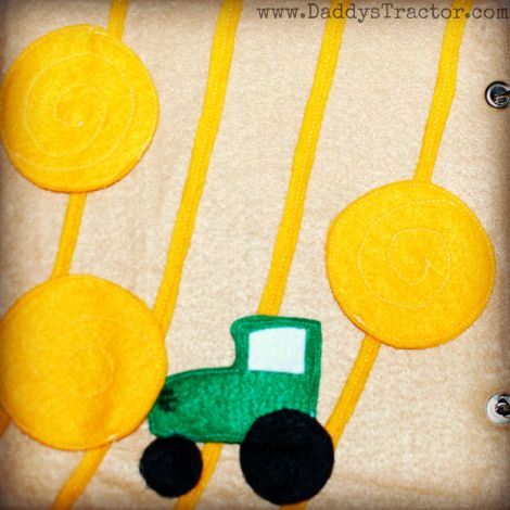 Ideas for "On the Farm" quiet book from felt.  